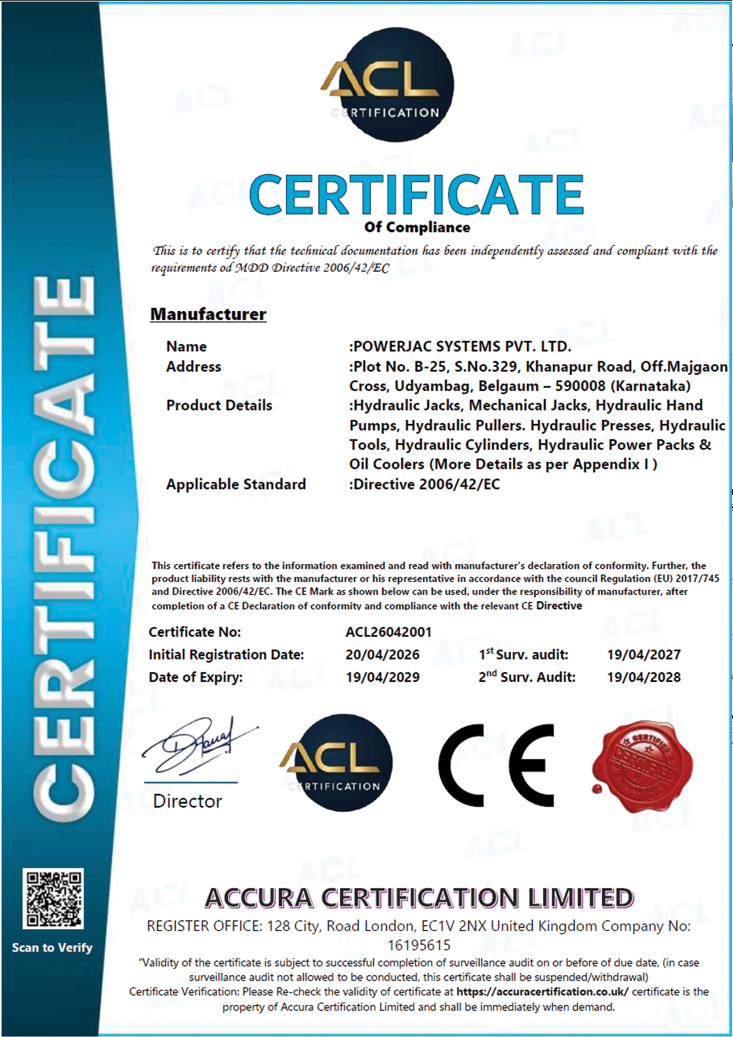 POWERJAC Systems Pvt. Ltd. Hydraulic Jacks Manufacturer